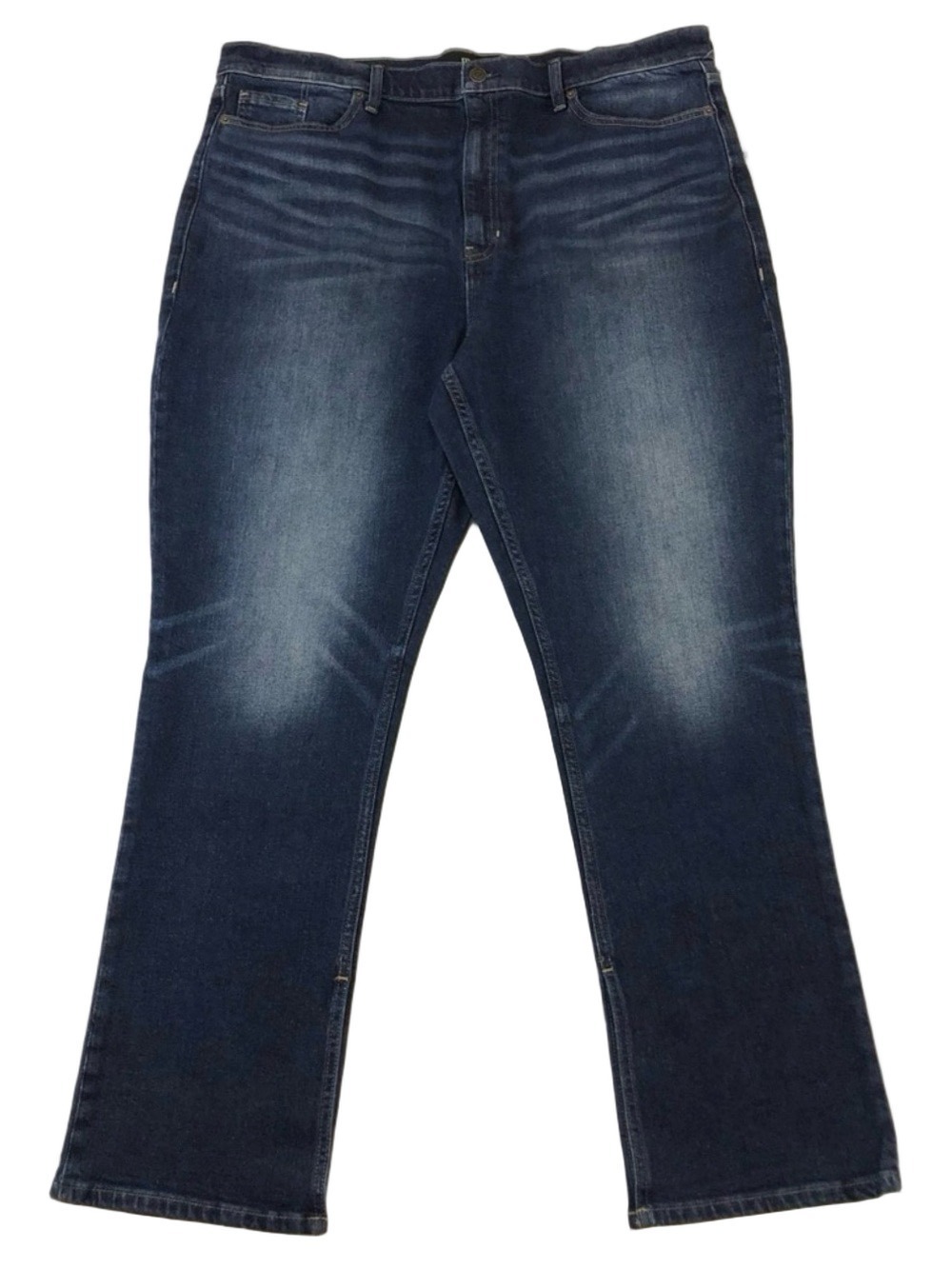 Banana Republic NWT straight leg medium wash jeans 35 x 30 split leg womens